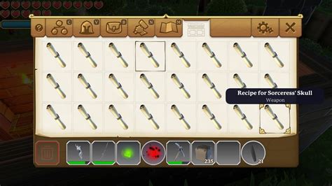 portal knights recipe list.